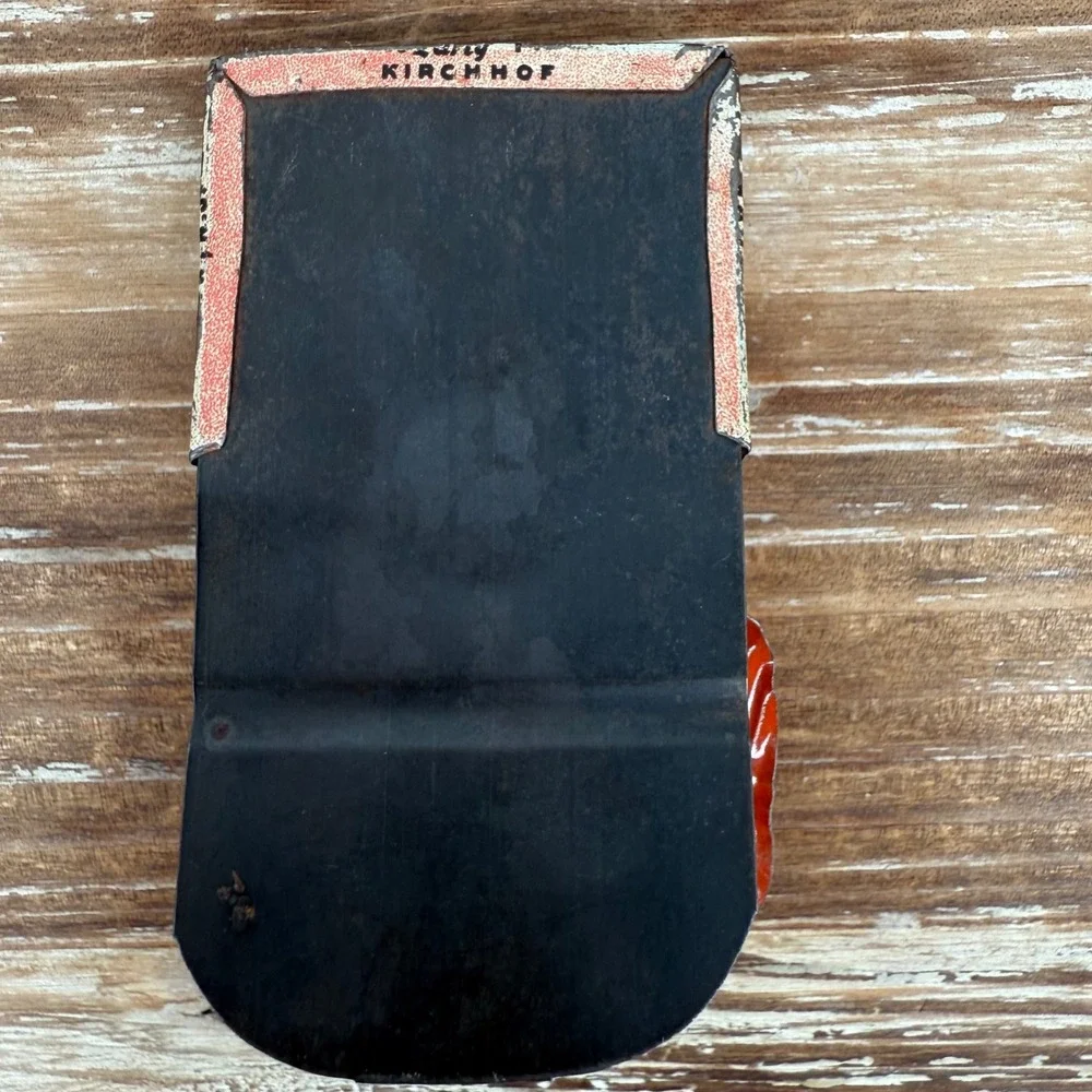 Vintage 1950s Tin‎ Litho Black Cat Clicker Noisemaker Kirchhof Halloween RARE - Picture 2 of 5